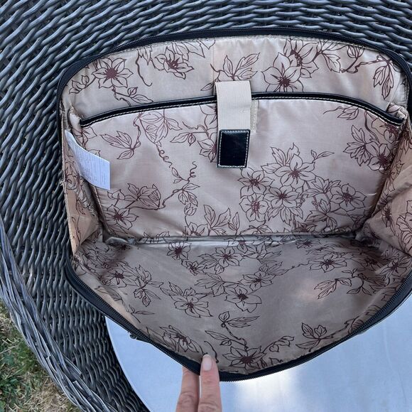 SAMSONITE White Stitch Vegan Leather Laptop Work Tote Travel Bag- Up To 17.5” - Picture 5 of 10